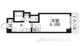 アンシャーレ西ノ京間取り図面
