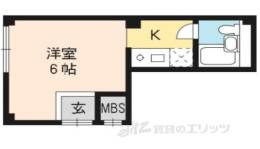 大将軍ハイツ間取り図面