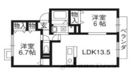 グランドール今里間取り図面
