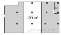 パレット御池（テナント）間取り図面