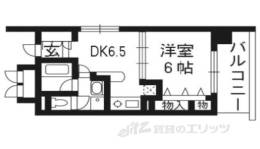 グラビスコート四条烏丸間取り図面