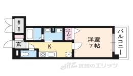 ベルヴィ大津間取り図面