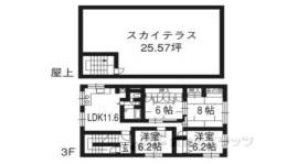 ペンタグラム川端御池間取り図面