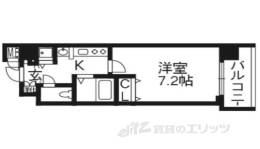 プレサンス京都四条烏丸クロス間取り図面