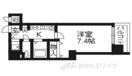 プレサンス京都四条烏丸クロス間取り図面