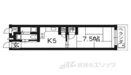 グランドール嵯峨間取り図面