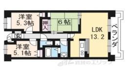ツインオークス間取り図面