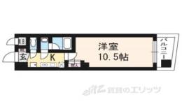 グランコスモ河原町間取り図面