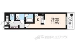 グランコスモ河原町間取り図面