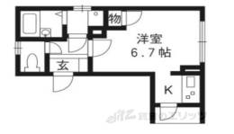 シャンテ西洞院間取り図面