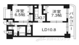 リージョン御池間取り図面