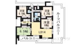 リージョン御池間取り図面