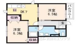 サンセールＢ棟間取り図面