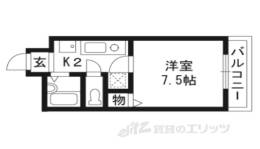 ロイヤルコート西七条間取り図面