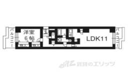 パレロワイヤル聖護院間取り図面