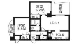 フォルム五条通り間取り図面