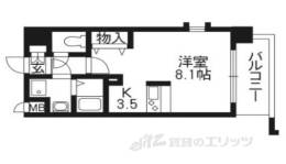 プレサンス京都五条大橋レジェンド間取り図面