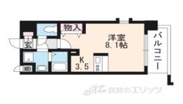 プレサンス京都五条大橋レジェンド間取り図面