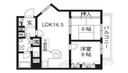 富小路アーバンライフ間取り図面