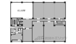 洛西センタービル間取り図面