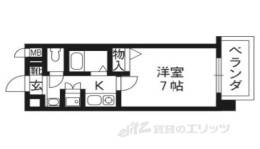 プレサンス京大南407間取り図面