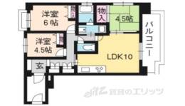 南禅寺東山間取り図面