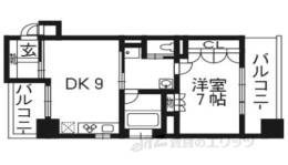 リーガル京都五条堀川間取り図面
