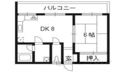 メモリー北白川間取り図面