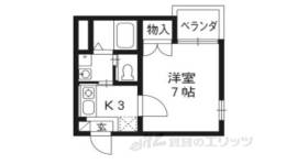 アブティール桂西口間取り図面