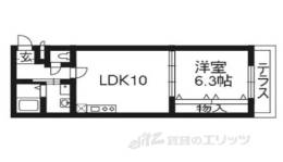 コスモガーデン二條間取り図面