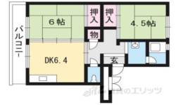 洛西新林団地１５号棟間取り図面