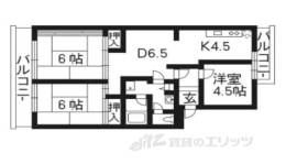 洛西福西公園団地８号棟間取り図面