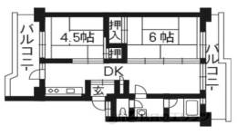 醍醐石田団地10棟間取り図面
