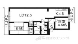 洛西福西公園団地１２号棟間取り図面