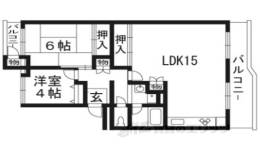 洛西新林北団地８号棟間取り図面