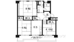 洛西新林北団地５号棟間取り図面