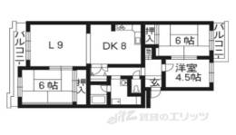 洛西竹の里団地１４号棟間取り図面