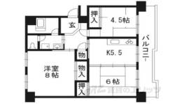 洛西境谷東団地１２号棟間取り図面