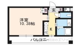 プレジール山科間取り図面