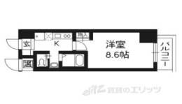 シャントール二条間取り図面