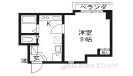 シャントール二条間取り図面
