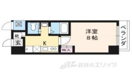シャントール二条間取り図面