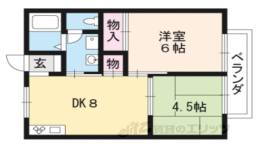 マジェスティ2000間取り図面