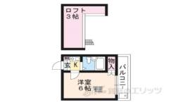 山科小山ハイツ間取り図面