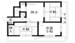 ルミエール嵯峨野間取り図面