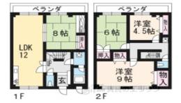 貸家間取り図面