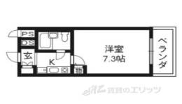 ＤＥＴＯＭ－１西陣３間取り図面