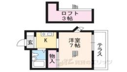 レオパレス鴨川間取り図面