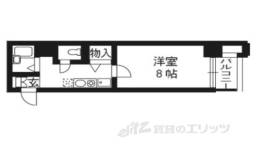 セレッソコート京都御所西間取り図面
