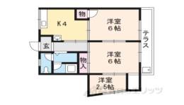 ワニコーポ間取り図面
